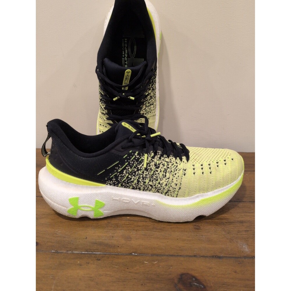 Under Armour Infinite Elite Men's Running Sneaker Yellow Black Size 11